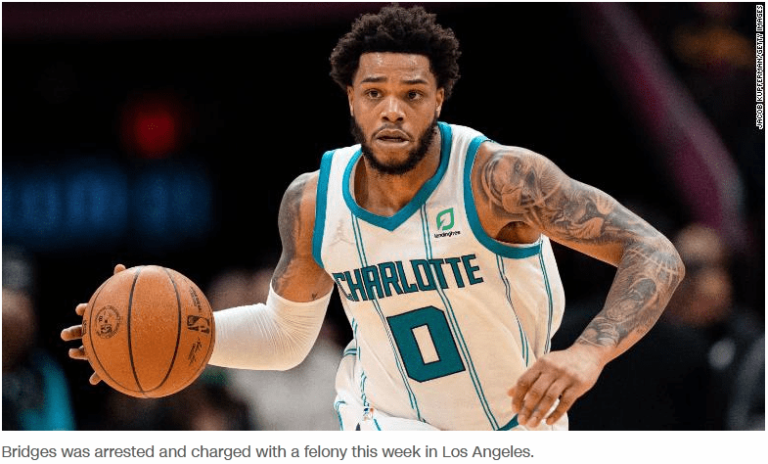 Charlotte Hornets' Miles Bridges Has Been Charged With Felony Domestic And Child Abuse After Allegedly Assaulting His Partner.