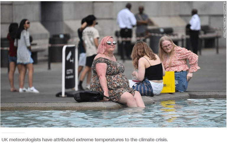 Britons Have Been Told Not To Travel Because Of Heat Wave Engulfing Europe.